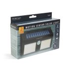 Mozgásérzékelős szolár reflektor - fali - COB LED 
