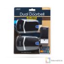 Digitális elem- és vezeték nélküli csengő - Kinetic dupla vevőegységgel