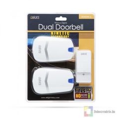   Digitális elem- és vezeték nélküli csengő - Kinetic dupla vevőegységgel
