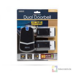   Digitális elem- és vezeték nélküli csengő - Kinetic dupla kültéri egységgel