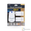 Digitális elem- és vezeték nélküli csengő - Kinetic dupla kültéri egységgel