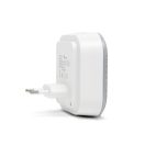 2 az 1-ben vezetéknélküli csengő és éjjelifény - Kinetic - fehér 