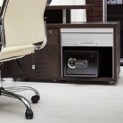 Digitális széf ujjlenyomat olvasóval és gombsorral - 350 x 250 x 250 mm