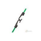 Professzionális gumipók szett - zöld - 90 cm x 8 mm - 2 db / szett