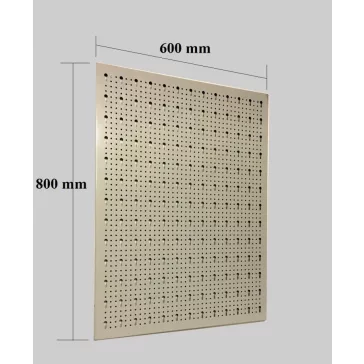 Szerszámtartó Panel Festett (600X800 mm) Világosszürke