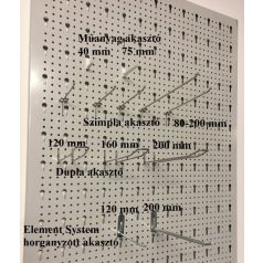 Szerszámtartó Panel Horganyzott (600X800 mm)