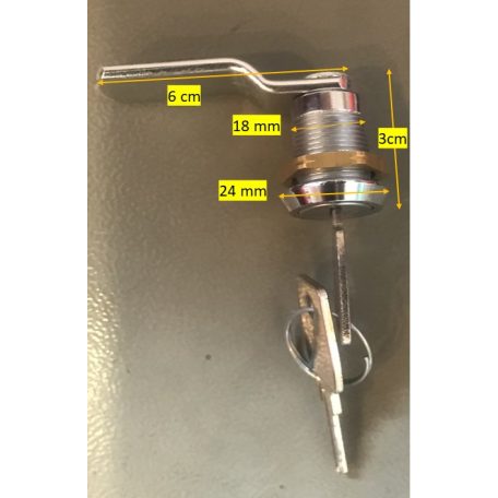 Güde Zárszerkezet Öltözőszekrényekhez