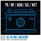 Güde Automatikus akkumulátortöltő GAB 12V/6V-1A