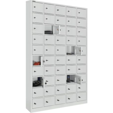 Értékmegőrző Szekrény, 50 Rekeszes 980x200x1530 mm