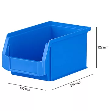 SSI Lager-Fix doboz, LF 221CS PP, kék