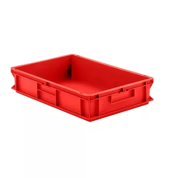 Euro Box EF 6120, 600 X 400 X 120 mm, Piros