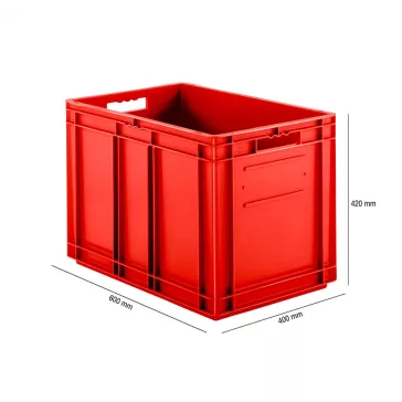 Ef 6420 Piros - Méret 600 X 400 X 420 mm 