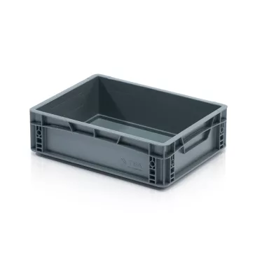 Eco Euro Láda 40X30X12 cm Zárt Fogófüllel