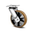 Alumínium Kerék Pur Futófelülettel 250-Es Önbeálló Villával