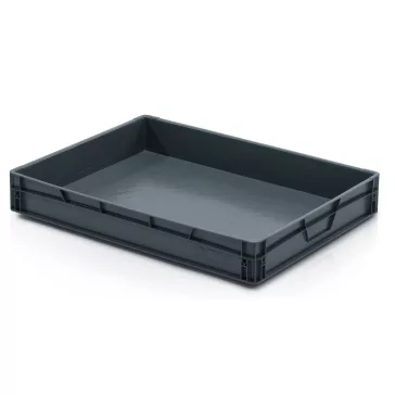 Eco Euro Láda 80X60X12 cm Zárt Fogófüllel 