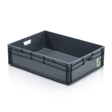 Eco Euro Láda 80X60X22 cm Nyitott Fogófüllel 