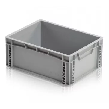 Euro Láda 40X30X17 cm Zárt Fogófüllel