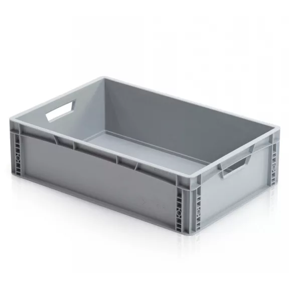 Euro Láda 60X40X17 cm Nyitott Fogófüllel Euro Láda 60X40X17 cm Nyitott Fogófüllel