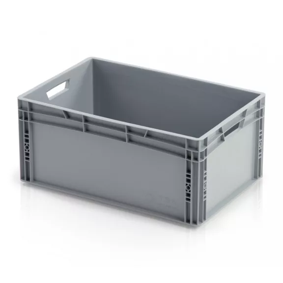 Euro Láda 60X40X27 cm Nyitott Fogófüllel Euro Láda 60X40X27 cm Nyitott Fogófüllel