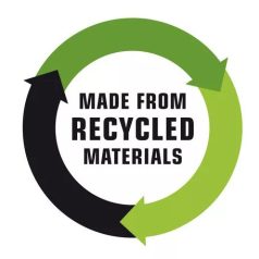 Euro Láda 60X40X27 cm - Fekete Újrahasznosított