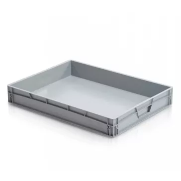 Euro Láda 80X60X12 cm Zárt Fogófüllel