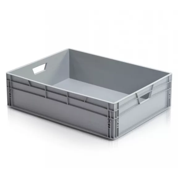 Euro Láda 80X60X22 cm Nyitott Fogófüllel Euro Láda 80X60X22 cm Nyitott Fogófüllel
