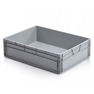 Euro Láda 80X60X22 cm Zárt Fogófüllel