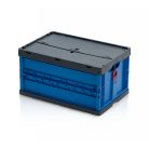 Összecsukható EURO láda fedéllel 60 x 40 x 32 cm