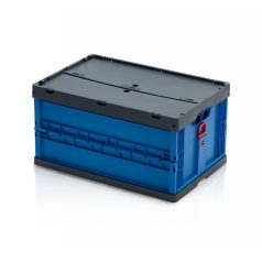 Összecsukható EURO láda fedéllel 60 x 40 x 32 cm