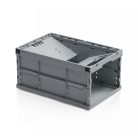 Összecsukható, elöl nyitott EURO láda 60 x 40 x 30 cm