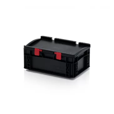 ESD Euro láda fedéllel 30x20x13,5 cm