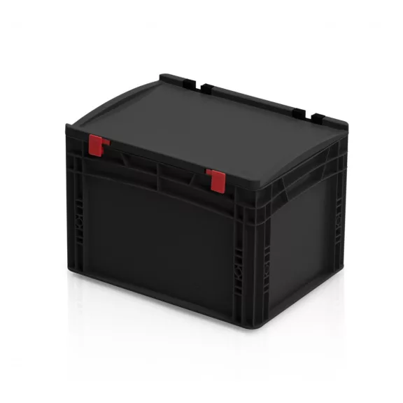 ESD Euro láda fedéllel 40x30x28,5 cm ESD Euro láda fedéllel 40x30x28,5 cm