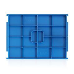 RL-KLT fedő D45 40x30 cm, szignálkék