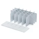 EURO láda válaszfal 60x40x22 - rövid