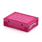 Összecsukható Rácsos Láda, 40x30x12 cm , pink