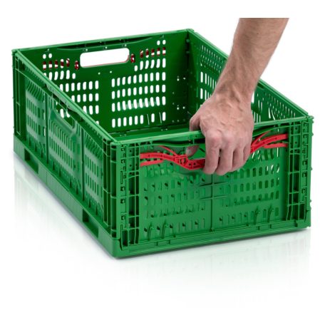 Összecsukható Rácsos Láda, 60x40x23 cm 