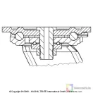 Öntöttvas Kerék Pur Futófelülettel 150-Es Önbeálló Villával