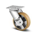 Alumínium Kerék Pur Futófelülettel 125-Ös Önbeálló Villával