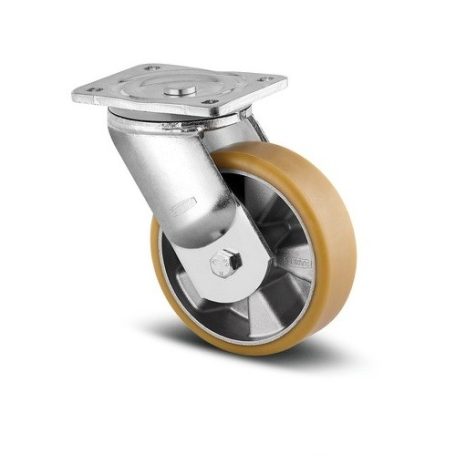 Alumínium Kerék Pur Futófelülettel 125-Ös Önbeálló Villával