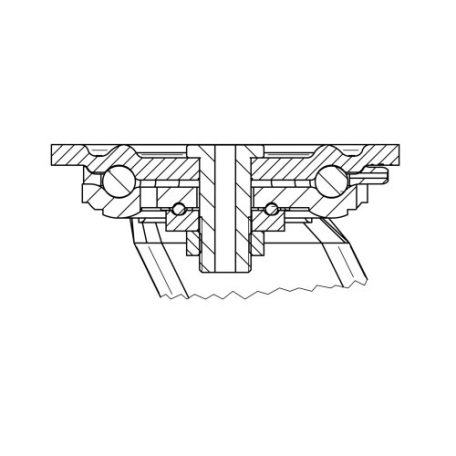 Alumínium Kerék Pur Futófelülettel 125-Ös Önbeálló Villával