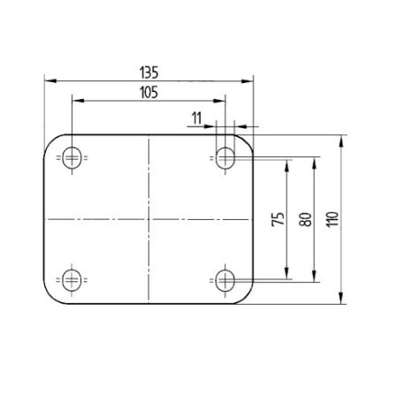 Alumínium Kerék Pur Futófelülettel 250-Es Fixvillás