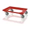 Szállító Roller 61x41 cm Piros