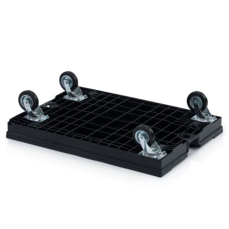 ESD Szállító Roller 80x60 4 forgatható kerékkel