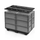 Raklapzáró Fedél Univerzális 120 X 80 cm