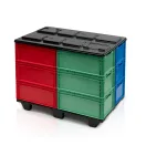 Raklapzáró Fedél Univerzális 120 X 80 cm