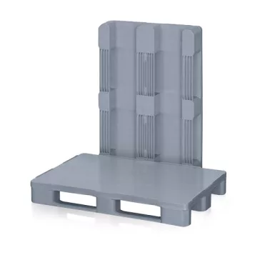 TBA Higiénikus műanyag raklap, teli 120x80x16 cm