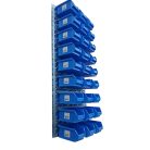 Horganyzott Fali Tartó (991X440mm) Kék Mh5 Dobozokkal