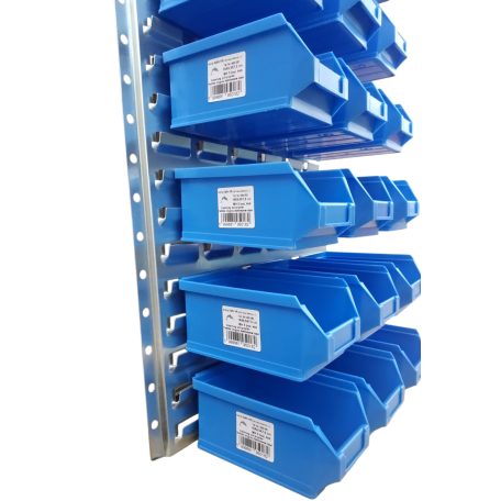 Horganyzott Fali Tartó (991X440mm) Kék Mh5 Dobozokkal