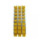 Horganyzott Fali Tartó (991X440mm) Sárga Mh5 Dobozokkal