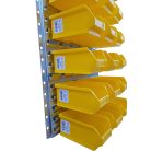 Horganyzott Fali Tartó (991X440mm) Sárga Mh5 Dobozokkal